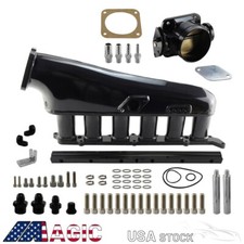 For Toyota Supra Chaser 2jz-ge Intake Manifold Kit Throttle Body 90mm Fuel Rail