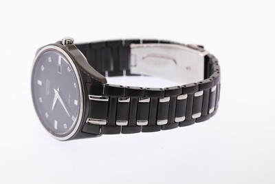 Citizen AU1054-54G Corso Eco Drive Black & Silver Stainless Steel
