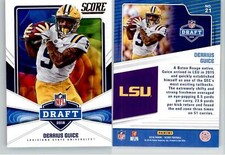 Derrius Guice 2018 Score NFL Draft #21 LSU Redskins RC Rookie