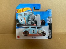 Hot Wheels 32 Ford, HW Rod Squad Series, Gulf Colours, Sealed, Rare, 2022.