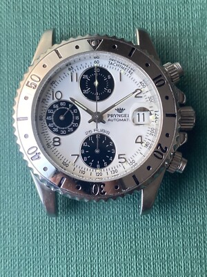 VINTAGE PRYNGEPS AUTOMATIC CHRONOGRAPH  VALJOUX 7750 - SIMILAR TUDOR BIG BLOCK