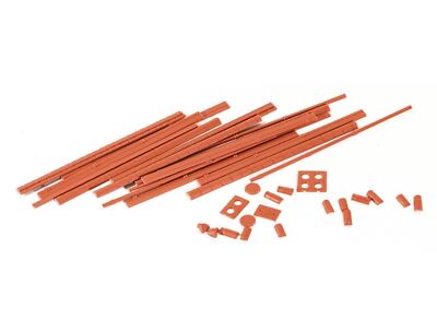 Modellbau Gebäude Bausatz Oo / Ho Gebäude Packung Ein , Schornsteine, Abflußrohre Wills Kit SS46 Gebäude