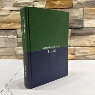An Introduction to Logic Irving M. Copi Fourth printing 1961 Macmillan Second Ed