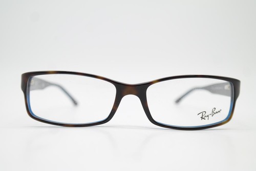 Brille Ray Ban RB 5114 Braun Blau Silber Eckig Brillengestell eyeglasses Neu