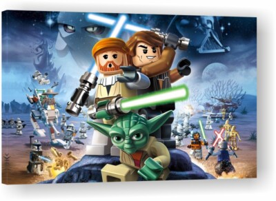 WANDBILD LEGO STAR WARS LEINWAND BILD  o28