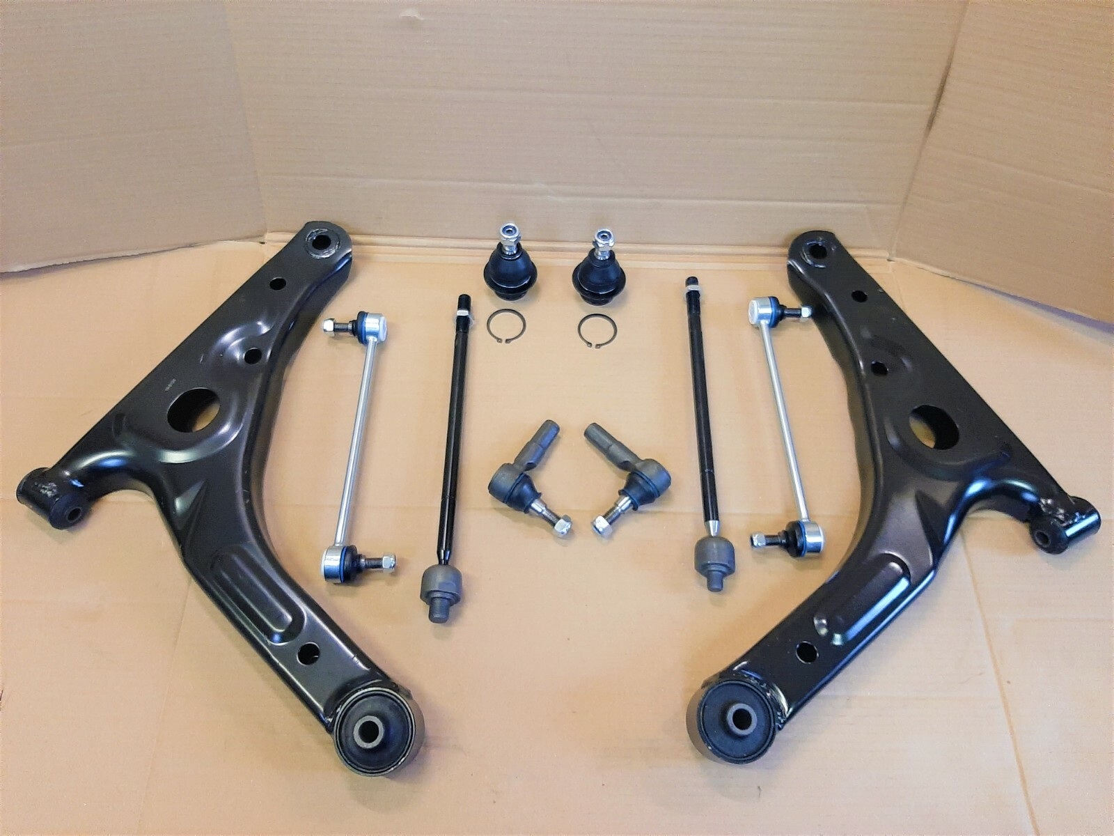 WISHBONES BALL JOINTS DROP LINKS TRACK ROD ENDS FOR TRANSIT MK7 2006