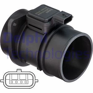 Sensor de masa de aire AF10653-12B1 DELPHI para DACIA, MERCEDES-BENZ, NNISSAN, OPEL, RENATTO, - Imagen 1 de 1