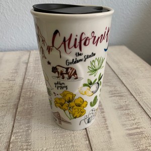 starbucks california ceramic tumbler