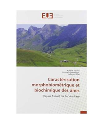 Caractérisation morphobiométrique et biochimique des ânes: [Equus Asinus] du 