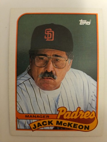 1989 Jack McKeon #624