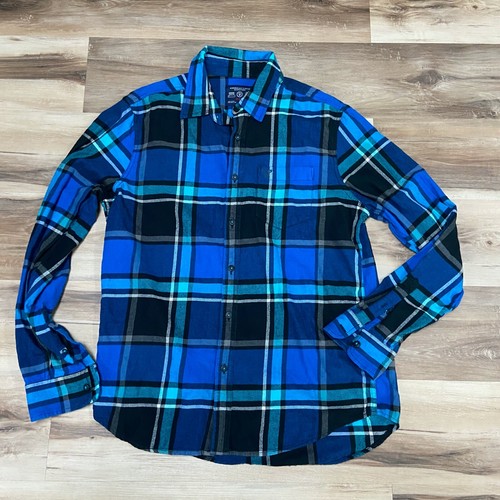 American Eagle Mens Flannel Shirt Large 