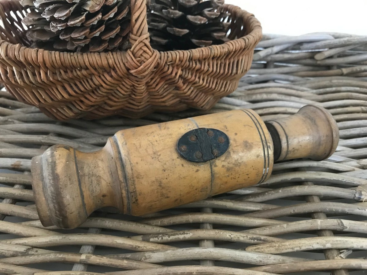 Ancien Bouche-bouteilles En Bois Vintage - Bouchonneuse Manuelle D'occasion