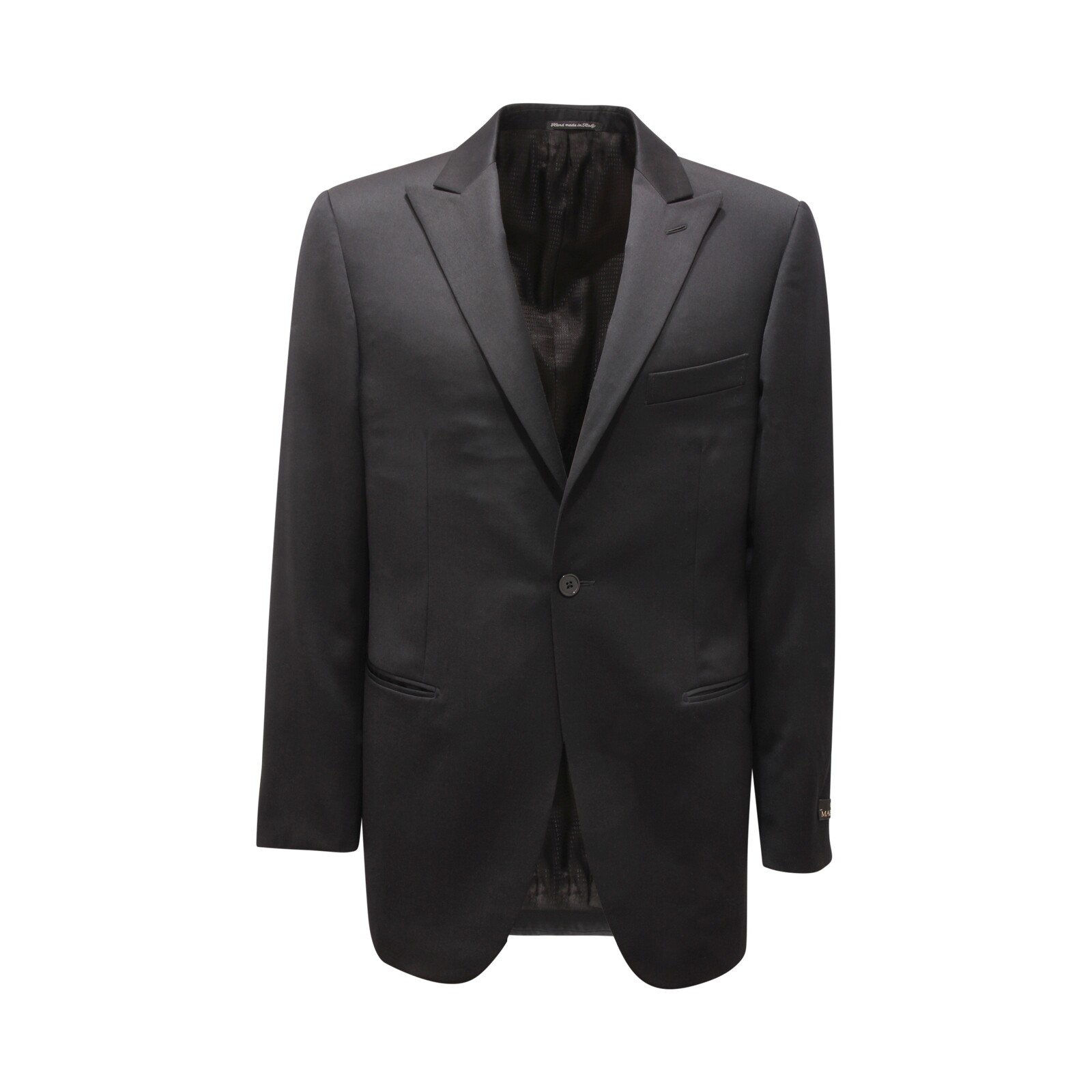 5492AV МУЖСКОЙ КОСТЮМ GIACCA 50 DROP7 PANTALONE 48 DROP9 UOMO MABRO ЧЕРНЫЙ