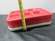 Lucite Bakelite vintage cafeteria tray trays Silite Arrowhead Tucker lot of 13