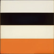 Medium Abstract Painting 2x2 ft. Post-Modernism Geometric Demrin OOAK NEW