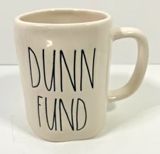 Rae Dunn "Dunn Fund" Ceramic Mug