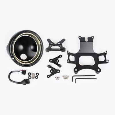 J.W. Speaker 7'' Headlight Adapter Kit for DUCATI Monster 821/1200 2015-2019 NOS