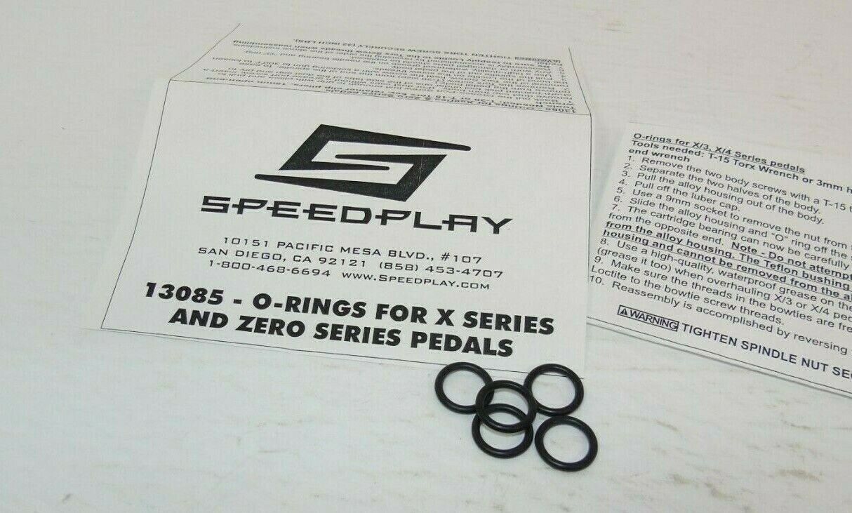 Genuine Nos Speedplay Zero X Series Pedal #1308 Ranking Large discharge sale TOP11 O-Ring 5-Pack