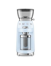 Image of SMEG Coffee Grinder Pastel Blue NEW BOXED 50's Style Retro CGF03PBUK