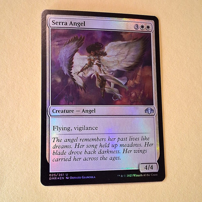MTG Serra Angel DMR 025 Foil Englisch Uncommon (B0119)