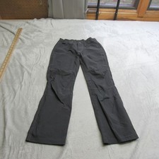 Kuhl Pants Youth XS 5-6 Gray Pockets Double Knee Outdoor Hiking Rain Wind 20x21