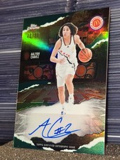 2025 Topps Chrome McDonald's Aaliyah Chavez Winning Tags green Auto #40/99!