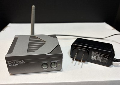 D-Link DP-G310 Wireless Print Server AirPlus G USB 54Mbps 802.11g