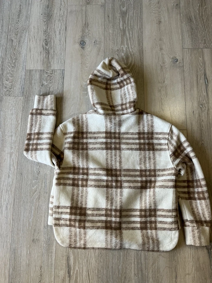 Joie Women’s Quarter Zip Thick Pullover Medium New - Image 3 of 4