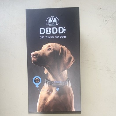 DBDD GPS Live Tracking Dog Collar Tracker, Black, Android Compatible