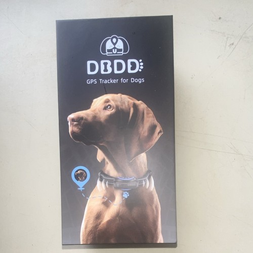 DBDD GPS Live Tracking Dog Collar Tracker, Black, Android Compatible