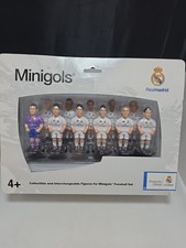 Figuras de futbolín MINIGOLS REAL MADRID (11) Ronaldo Ramos Benzema NUEVO EN CAJA (Q)