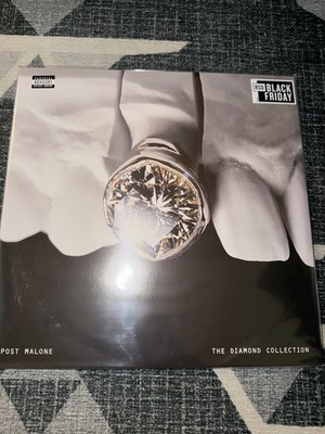 Post Malone The Diamond Collection Clear Vinyl LP RSD Black Friday 12'' 33 RPM