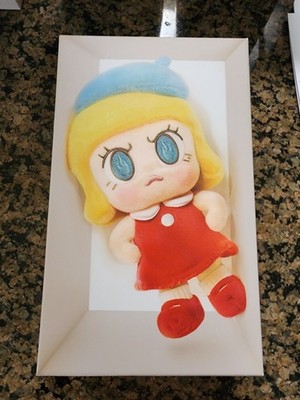 Angry Molly - Purple Fire -  Keychain Plush Pendant POP MART Official Popnow