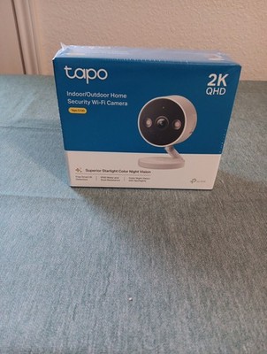 TP-Link Tapo 2K QHD Security Camera, Indoor/Outdoor Home Security Wi-Fi Camera