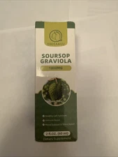 New In box Bbeeaauu Soursop Graviola 1800mg 2 Fl Oz Immune Support