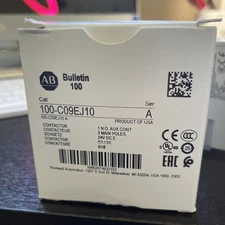 Allen Bradley 100-C09EJ10 /A IEC Contactor, 9A, Late Date 1Yr Wty US USA