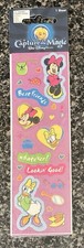 1 Sheet Disney MINNIE MOUSE & DAISY DUCK BEST FRIENDS Scrapbook Stickers - NEW