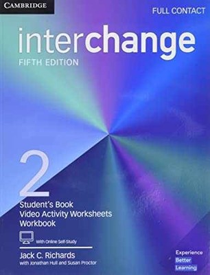 Interchange Level 2 Full Contact - Paperback, by Richards Jack C. - Very Good o