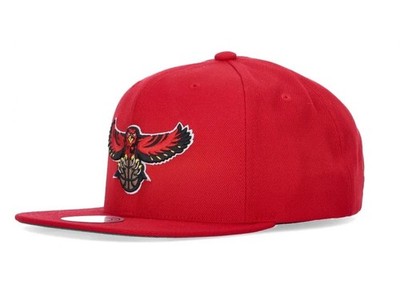 Mitchell & Ness Red NBA Atlanta Hawks Team Ground 2.0 HWC Snapback - OSFA