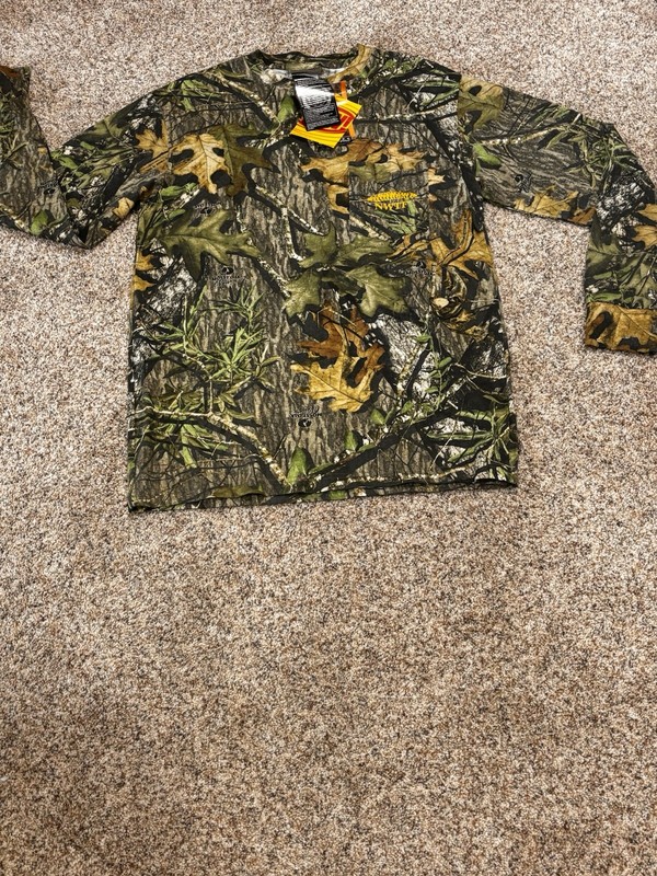 Men's NWTF Camo "OBSESSION" Pullover Longsleeve camo jersey shirt "med"