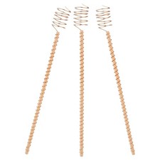 3 Pcs Copper Coil Antenna Planting Wire and Stake for Electroculture