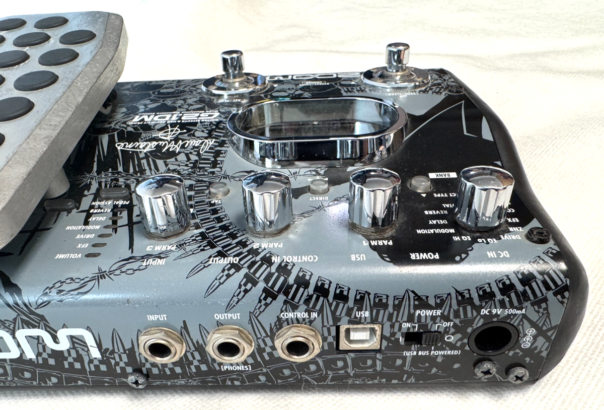 ZOOM G2.1DM Dave Mustaine Guitar Multi Effects Pedal Megadeth | eBay