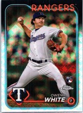 2024 Topps Chrome Logofractor Edition #211 Owen White Texas Rangers