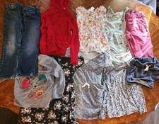 Huge Lot of 3T Girls Clothing - Dresses, Shorts, Jeans B1