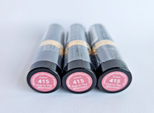 3 PACK Revlon Super Lustrous Lipstick 415 PINK IN AFTERNOON, Creme, New SEALED