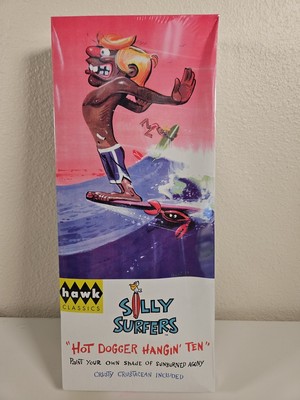 Hawk Classics Plastic Model Silly Surfers Hot Dogger Hangin' Ten New