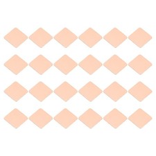 24 Pcs Heatsink Copper Pad Shim IC Chipset GPU Thermal Heatsink 15x15x0.4mm