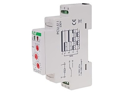 PCU-511 Time Relay 0.1s-24 Days SPDT 250VAC/8A Current: 230VAC PCU