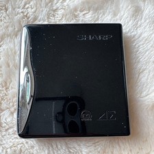 For parts as is SHARP Auvi Portable MD Player MD-DS55 Black MiniDisc Music Audio