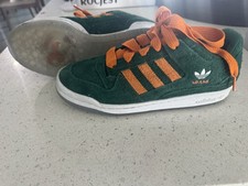 adidas Originals Miami Hurricanes Green Suede...